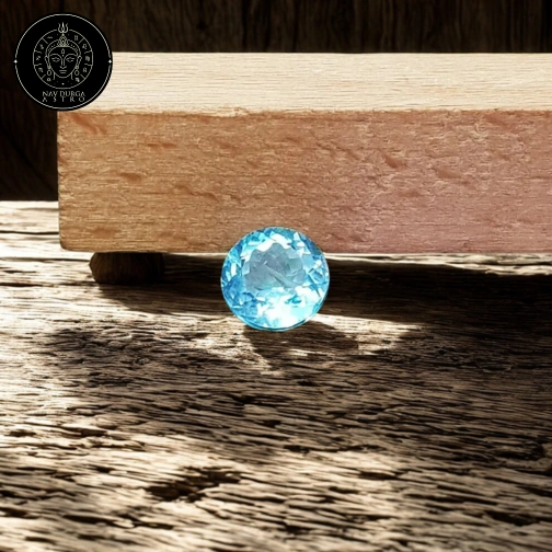 Blue Topaz Gemstone - To Lessen Struggles & Attract Lakshmi